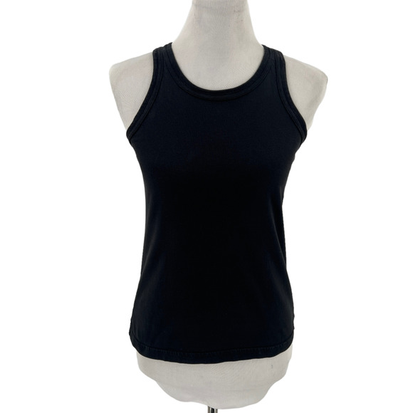 Everlane Organic Cotton Tank Top in Black - Picture 1 of 8